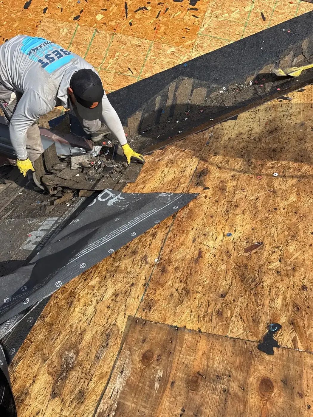 Commercial roof inspection documented in West Lafayette